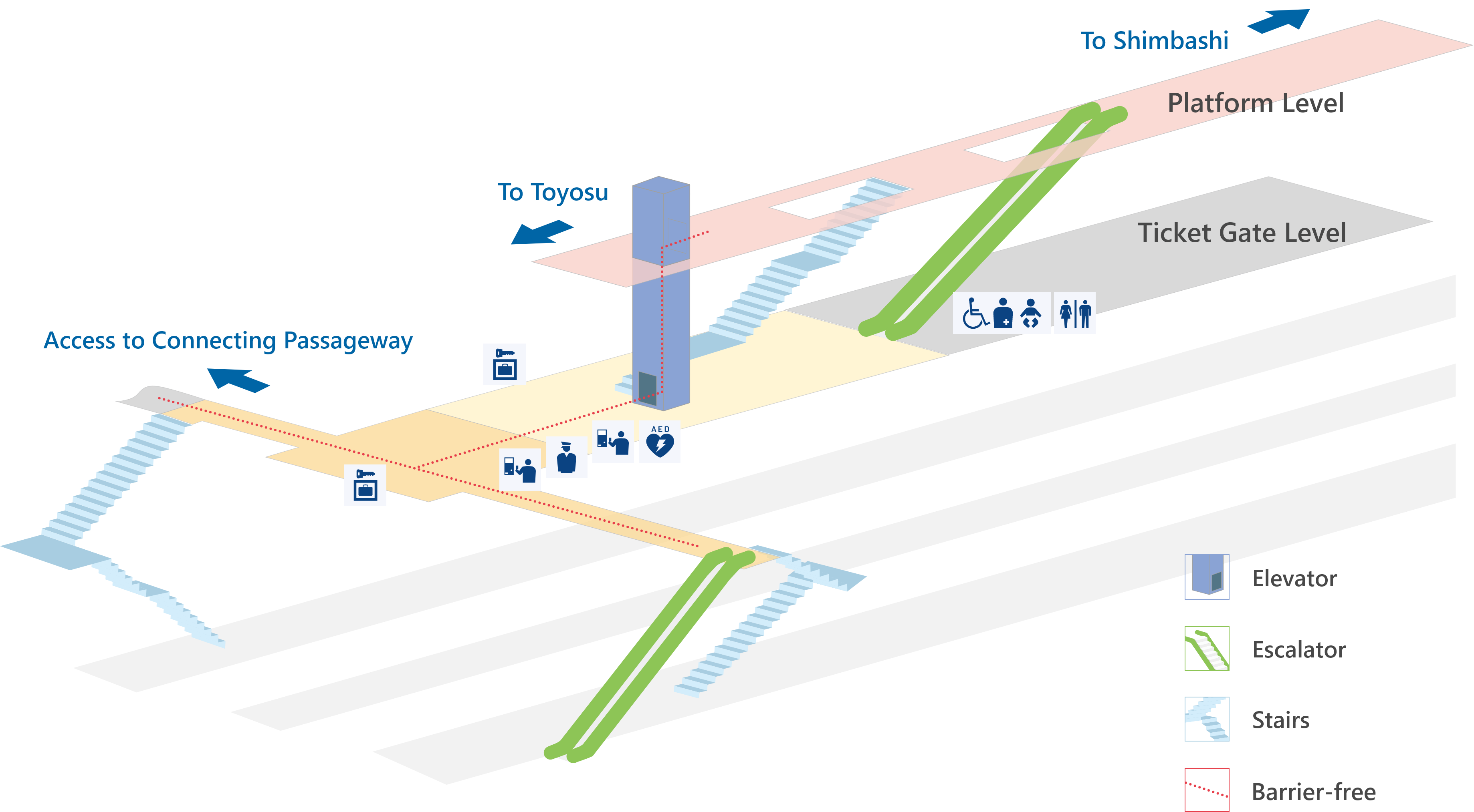 駅構内図