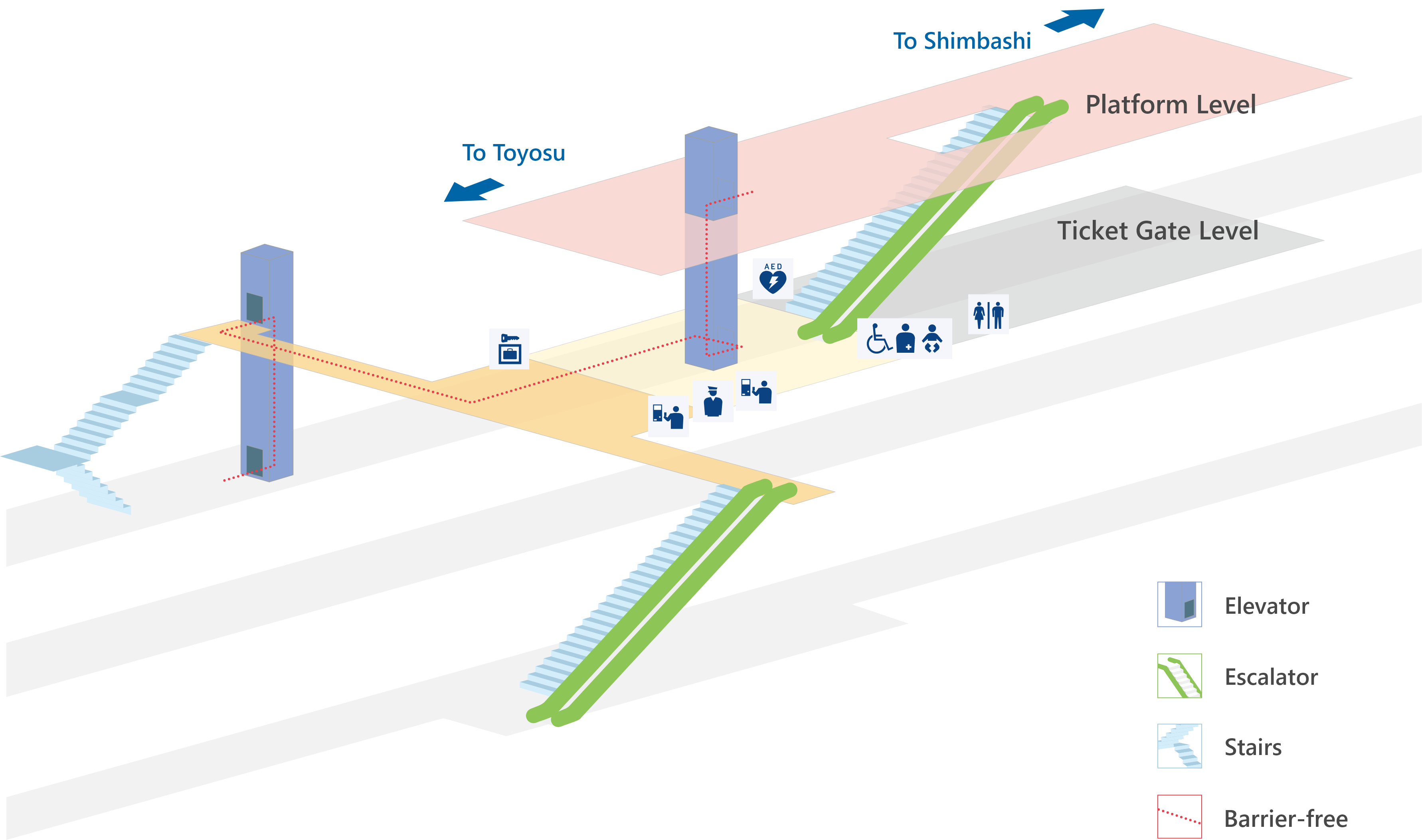 駅構内図