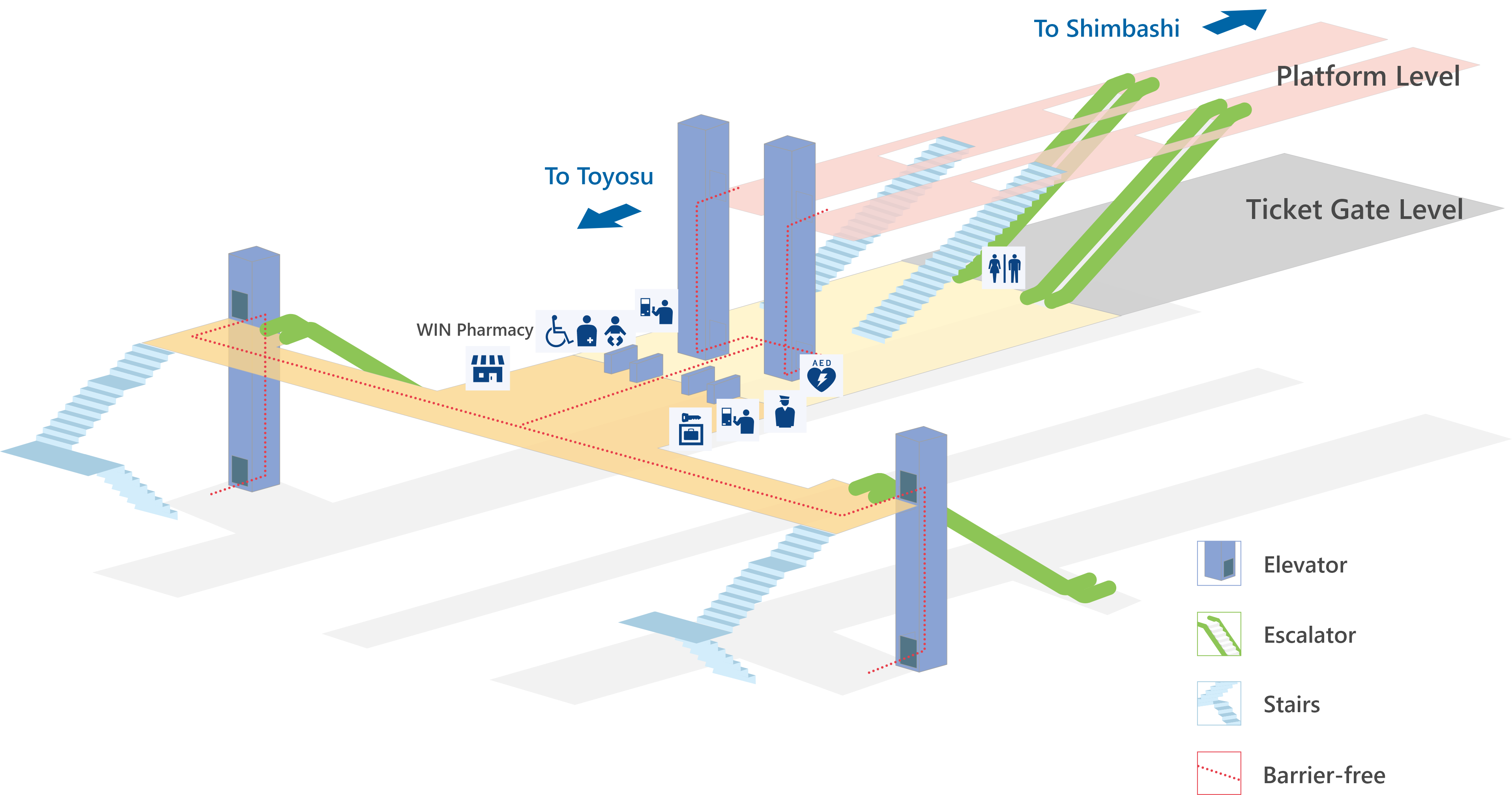 駅構内図