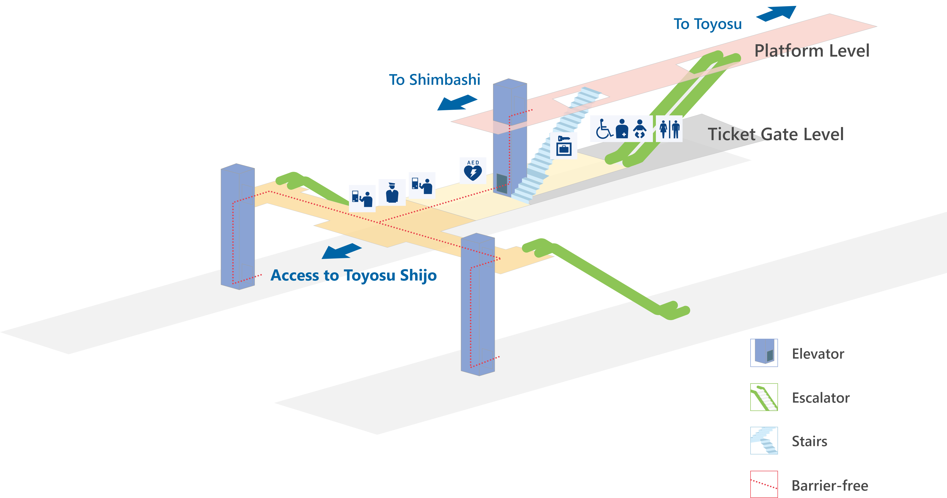 駅構内図