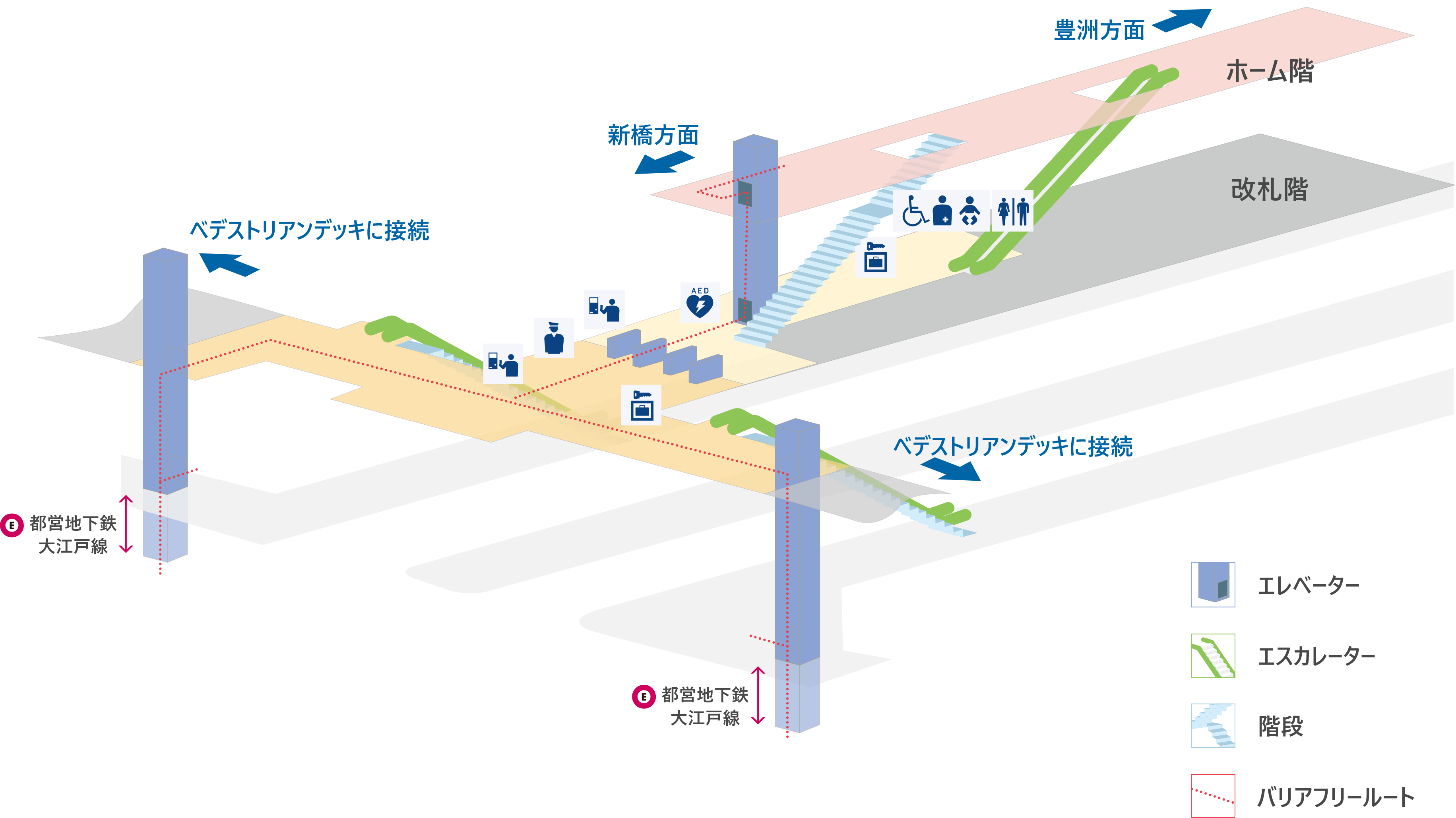 駅構内図