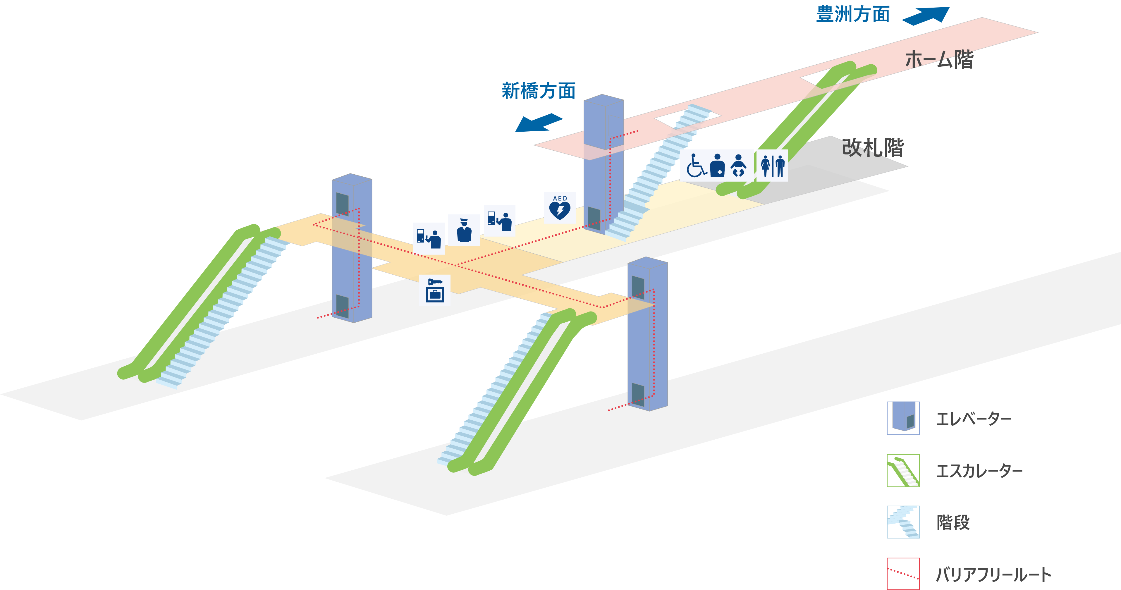 駅構内図