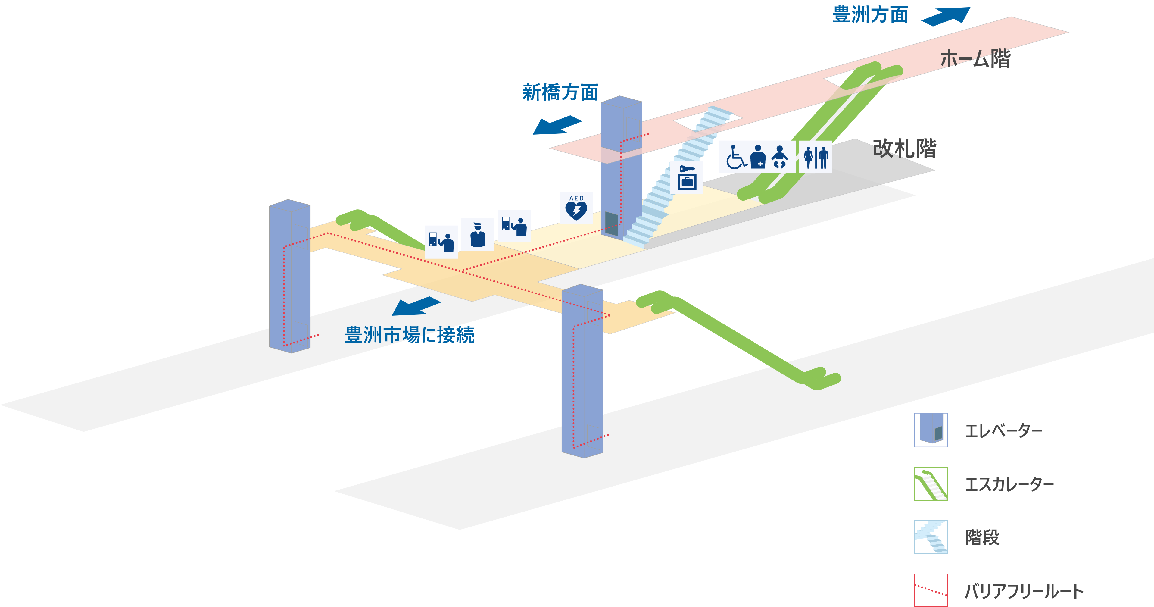駅構内図