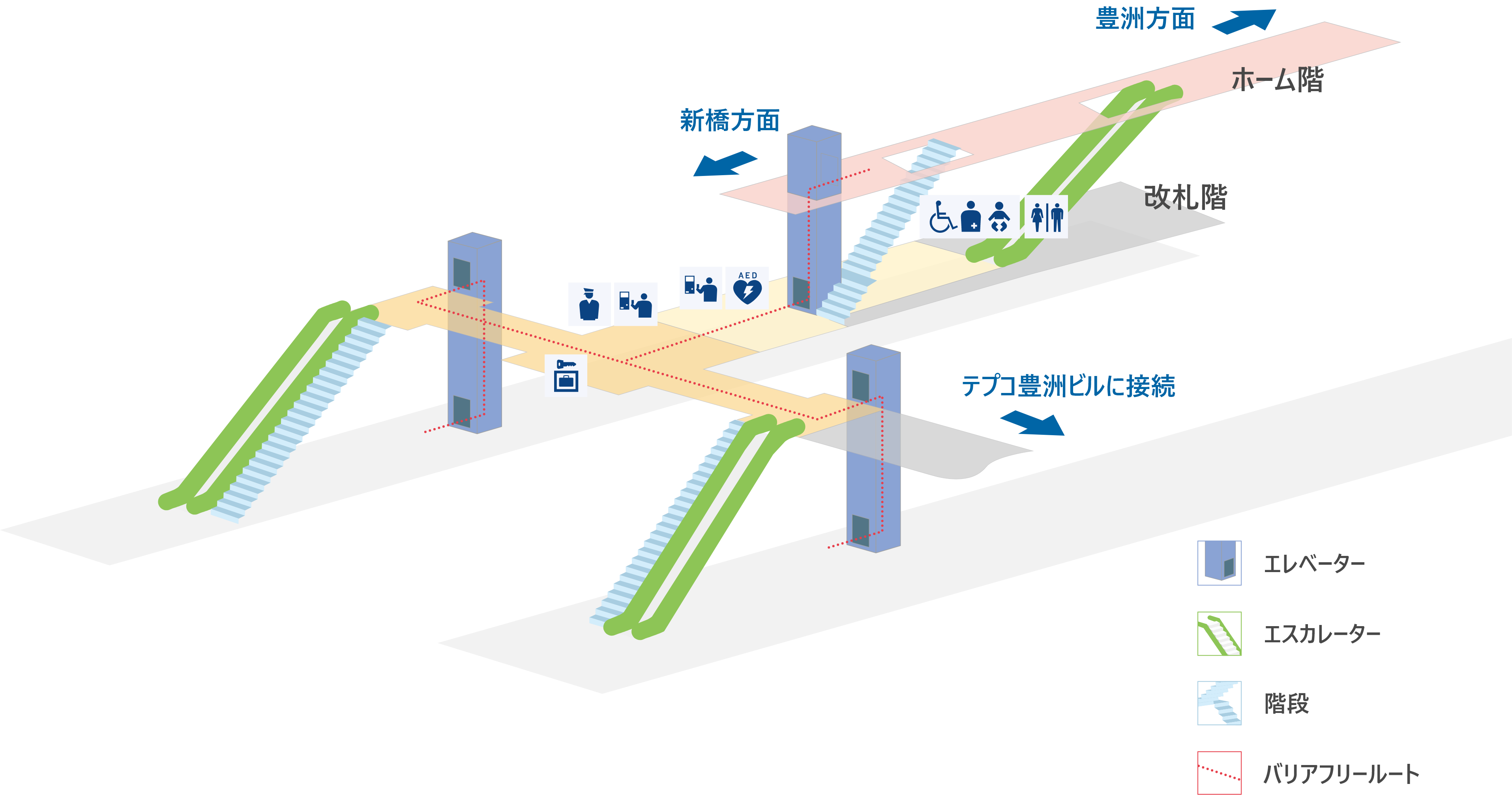 駅構内図