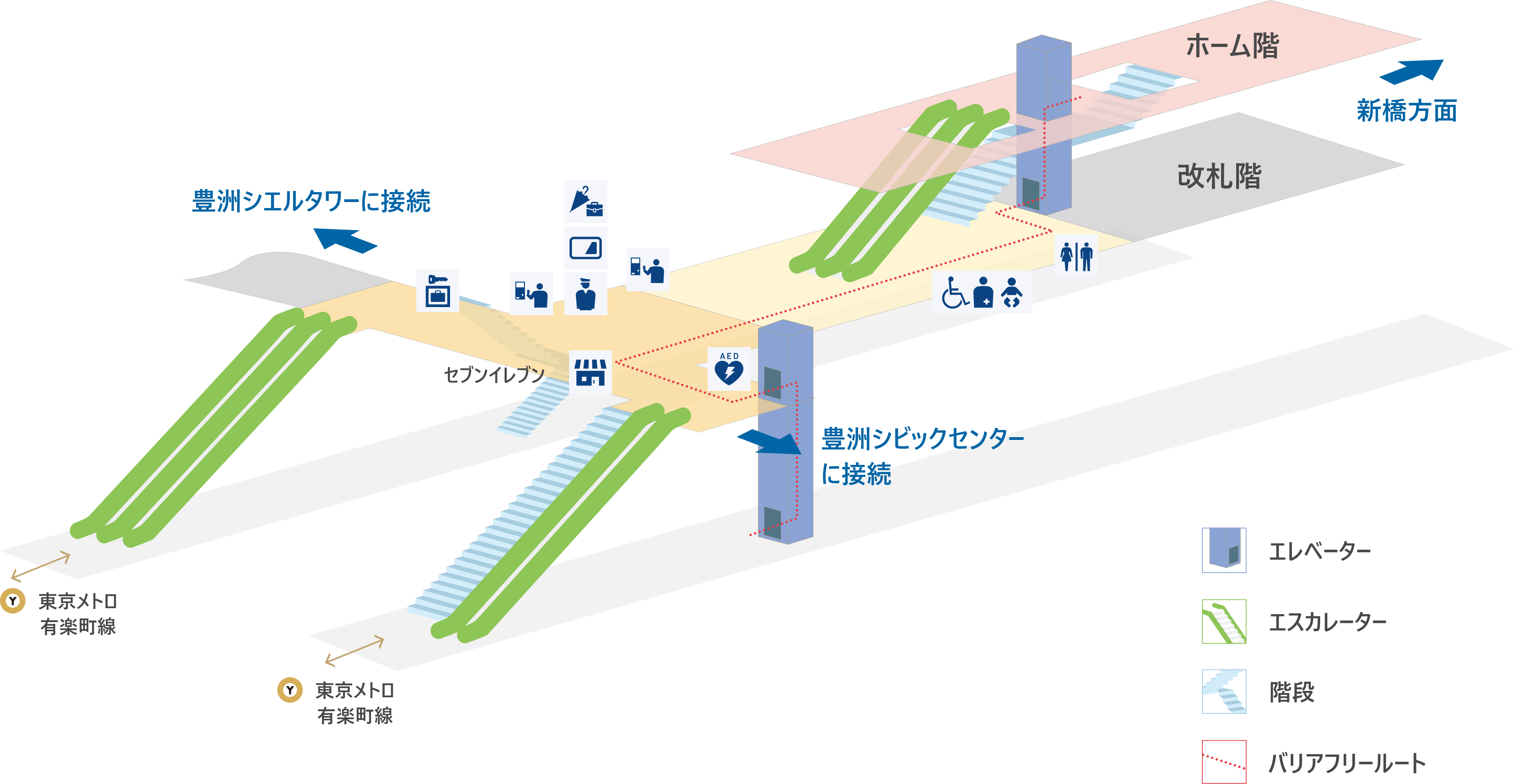 駅構内図