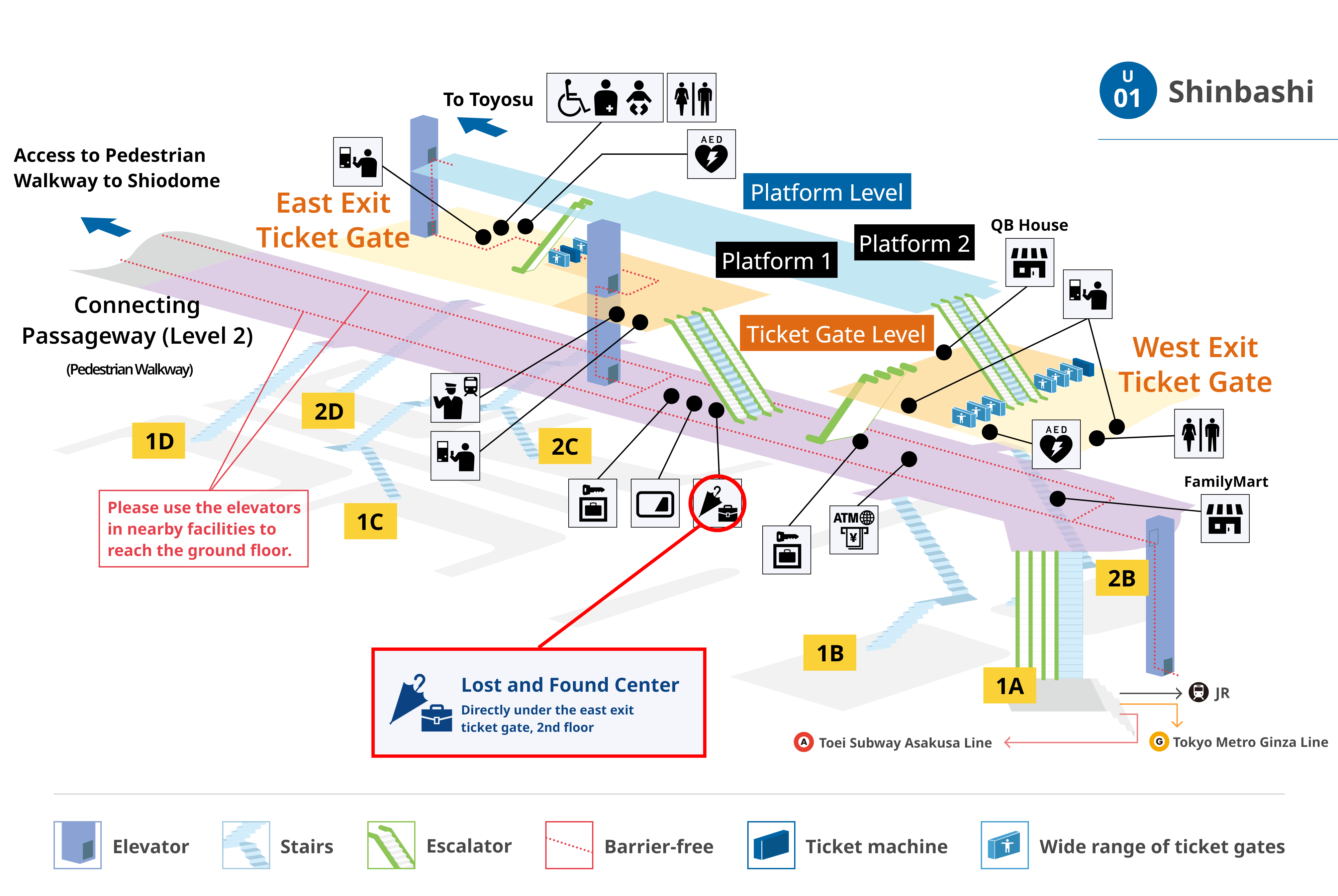 แนะนำภายในสถานี